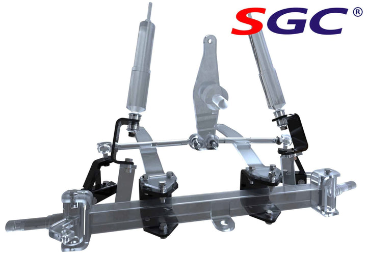 SGC 4″ Block Lift Kit for EZGO TXT Golf Cart (1994-2001.5) Gas