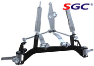 SGC 4″ Drop Axle Lift Kit for EZGO TXT Golf Cart (1994-2001.5) Gas