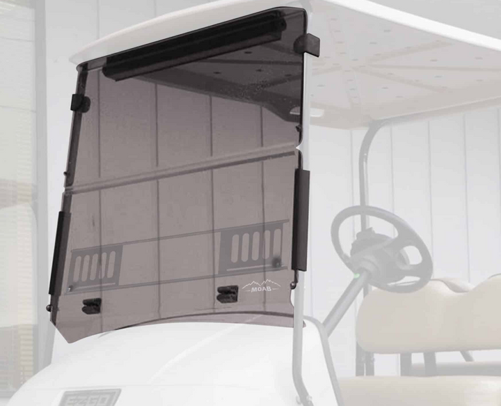 MOAB Foldable Tinted Windshield for 1994-2013 EZGO TXT Golf Cart