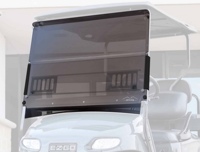 MOAB Foldable Tinted Windshield for 2014-Up EZGO TXT Golf Cart