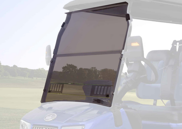 MOAB Foldable Tinted Windshield for Evolution D5 Golf Cart