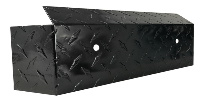 SGC black aluminum diamond-plate front bumper cover for Club Car DS FBDS01