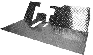 SGC Aluminum Diamond Plate Floor Mat for Yamaha G29 (Drive) Golf Cart