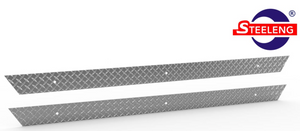 SGC Aluminum Diamond Plate Panel Insert for 1982-Up Club Car DS Golf Cart (2)