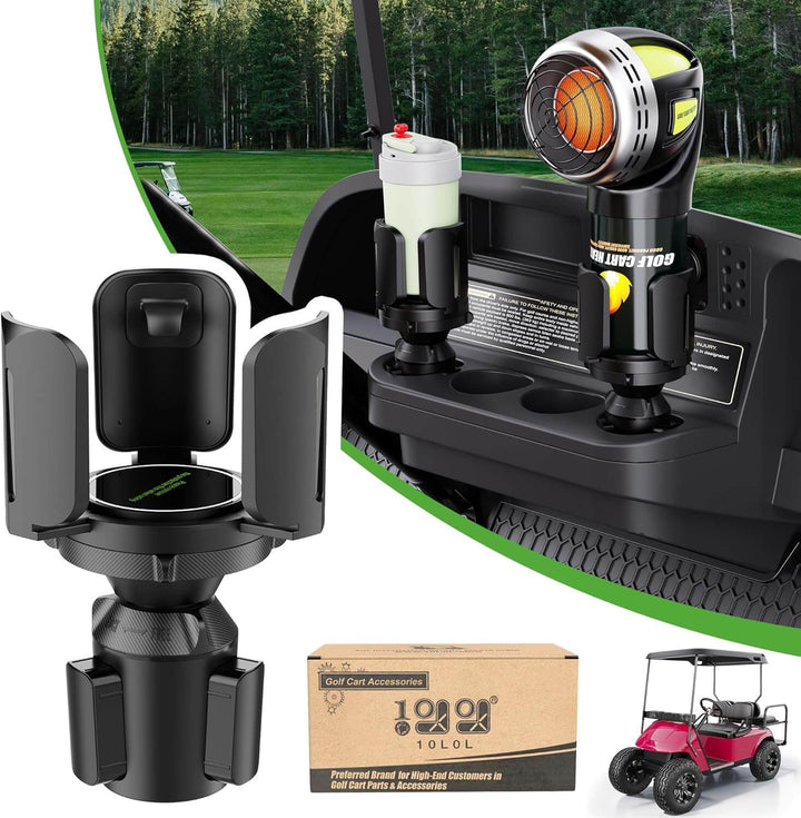 Adjustable Golf Cart Heater Propane Cup Holder Drink Cup Holder