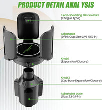 Load image into Gallery viewer, Adjustable Golf Cart Heater Propane Cup Holder Drink Cup Holder