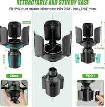 Load image into Gallery viewer, Adjustable Golf Cart Heater Propane Cup Holder Drink Cup Holder