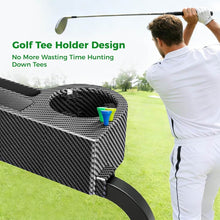 Load image into Gallery viewer, All-in-One Golf Cart Rear Seat Armrest with Storage &amp; Cup Holder – No Drill, Universal Fit