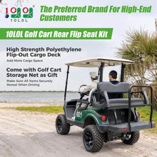 Load image into Gallery viewer, Back Seat for Golf Cart Yamaha G29/Drive 2007-2016 Flip-up Seat with Dual Function