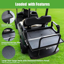 Load image into Gallery viewer, Back Seat for Golf Cart Yamaha G29/Drive 2007-2016 Flip-up Seat with Dual Function