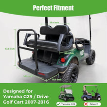 Load image into Gallery viewer, Back Seat for Golf Cart Yamaha G29/Drive 2007-2016 Flip-up Seat with Dual Function