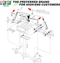 Load image into Gallery viewer, Ball Joint Tie Rod End Kit for Club Car DS 1976-2008 Gas Electric 3PCS