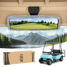 Load image into Gallery viewer, Bling Rhinestone Golf Cart Rear View Mirror – Universal Fit