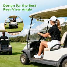 Load image into Gallery viewer, Bling Rhinestone Golf Cart Rear View Mirror – Universal Fit