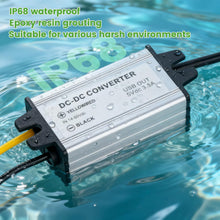 Load image into Gallery viewer, DC-DC 12V–60V to 5V Step Down Converter | Waterproof Golf Cart Voltage Reducer