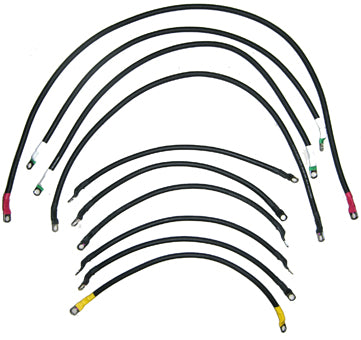 D&D Motor Systems 4 AWG Club Car IQ wire kit; cable lengths and quantities vary by application