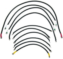 Load image into Gallery viewer, D&amp;D Club Car 4 AWG wire kit representative image; six-8V layout supplied