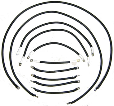 D&D Motor Systems 4 AWG E-Z-GO DCS and PDS battery and power cable kit