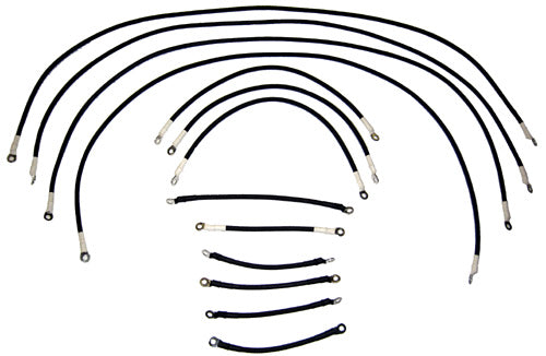 D&D Motor Systems 4 AWG E-Z-GO 1996-up series wire kit; other application kits vary in length and quantity
