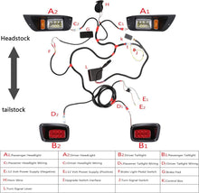Load image into Gallery viewer, Deluxe Golf Cart Headlight Kit for EZGO TXT 1996-2013