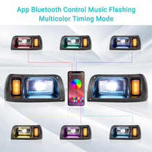 Load image into Gallery viewer, Deluxe Golf Cart Light Kit for Club Car DS G&amp;E - RGB Headlights, Turn Signals &amp; Horn