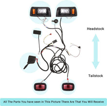 Load image into Gallery viewer, Deluxe Golf Cart Light Kit for Club Car DS G&amp;E - RGB Headlights, Turn Signals &amp; Horn