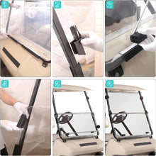 Load image into Gallery viewer, Foldable Sport Tinted Golf Cart Windshield for Club Car DS 1982-UP