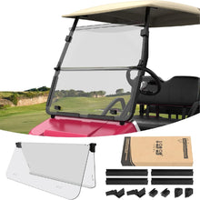 Load image into Gallery viewer, Foldable Sport Tinted Golf Cart Windshield for Club Car DS 1982-UP