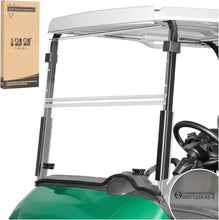 Load image into Gallery viewer, Folding Golf Cart Windshield for EZGO RXV 2008-Up | Anti-UV, Impact Resistant
