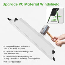 Load image into Gallery viewer, Folding Golf Cart Windshield for EZGO TXT 1995-Up – Easy Install