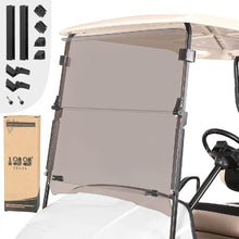 Load image into Gallery viewer, Folding Golf Cart Windshield for EZGO TXT 1995-Up – Easy Install