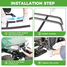 Load image into Gallery viewer, Front Bumper Brush Guard for EZGO RXV 2008-2015 Golf Carts