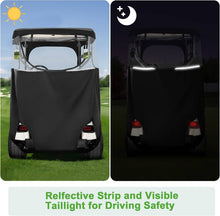 Load image into Gallery viewer, Golf Cart 2 Passenger Enclosure for EZGO TXT &amp; RXV, 4-Sided Clear Window Rain Cover