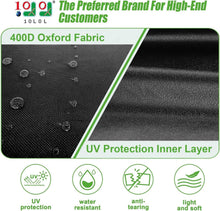 Load image into Gallery viewer, Golf Cart 2 Passenger Enclosure for EZGO TXT &amp; RXV, 4-Sided Clear Window Rain Cover
