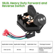 Load image into Gallery viewer, Golf Cart 48V Forward and Reverse Switch for Club Car DS 1996-Up