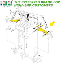 Load image into Gallery viewer, Golf Cart A-arm Control Arm Front Suspension &amp; Bushing Kit for Club Car DS Gas Electric