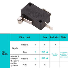 Load image into Gallery viewer, Golf Cart Accelerator Pedal Box Micro Switch for EZGO TXT 1994-up