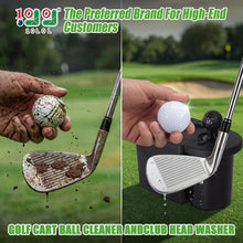 Load image into Gallery viewer, Golf Cart Ball Washer &amp; Club Cleaner Kit with Mounting Bracket