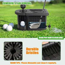 Load image into Gallery viewer, Golf Cart Ball Washer &amp; Club Cleaner Kit with Mounting Bracket
