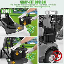 Load image into Gallery viewer, Golf Cart Ball Washer &amp; Club Cleaner Kit with Mounting Bracket