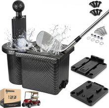 Load image into Gallery viewer, Golf Cart Ball Washer &amp; Club Cleaner Kit with Mounting Bracket