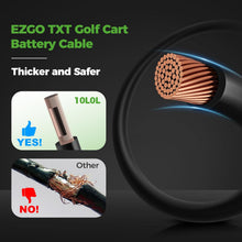 Load image into Gallery viewer, Golf Cart Battery Cables 4 Gauge for EZGO TXT (1994-Up) – 36V/48V