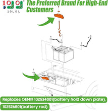 Load image into Gallery viewer, Golf Cart Battery Hold Down Kit for Club Car Precedent 2009-UP 48V (4x12V) Electric