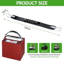 Load image into Gallery viewer, Golf Cart Battery Lifting Strap for Trojan Batteries – Fits Yamaha, Club Car &amp; EZGO