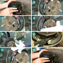 Load image into Gallery viewer, Golf Cart Brake Pads and Brake Drum Deluxe Set for Club Cart DS Precedent