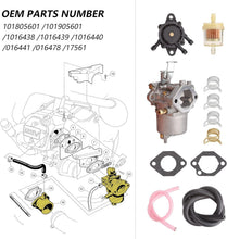 Load image into Gallery viewer, Golf Cart Carburetor Fuel Pump kit for 1998-2018 Club Car DS &amp; Precedent
