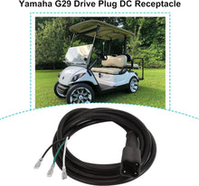 Load image into Gallery viewer, Golf Cart DC Charger Power Outlet for Yamaha G29 Drive with 10ft Power Cord
