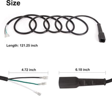 Load image into Gallery viewer, Golf Cart DC Charger Power Outlet for Yamaha G29 Drive with 10ft Power Cord
