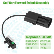 Load image into Gallery viewer, Golf Cart DCS Reverse Micro Switch Assembly for 1996-2002 EZGO DCS Electric