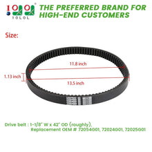 Load image into Gallery viewer, Golf Cart Drive Belt for EZGO TXT/Medalist (1994-Up) - OEM# 72054G01 Replacement